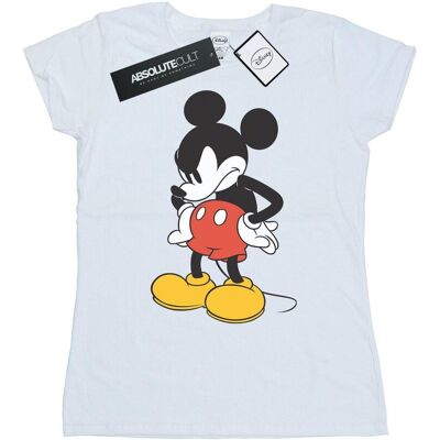 Disney Damska Bawełniana Koszulka Mickey Mouse Angry Look Down (S (52-55 Cm) / Ciepły Biały) Disney Damska Bawełniana Koszulka Mickey Mouse Angry Look Down (S (52-55 Cm) / Ciepły Biały)