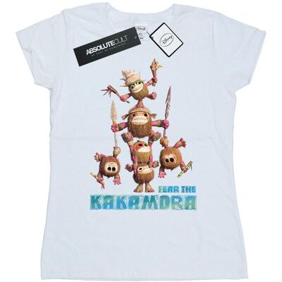 Disney Damska Bawełniana Koszulka Moana Fear The Kakamora (S (52-55 Cm) / Ciepły Biały) Disney Damska Bawełniana Koszulka Moana Fear The Kakamora (S (52-55 Cm) / Ciepły Biały)