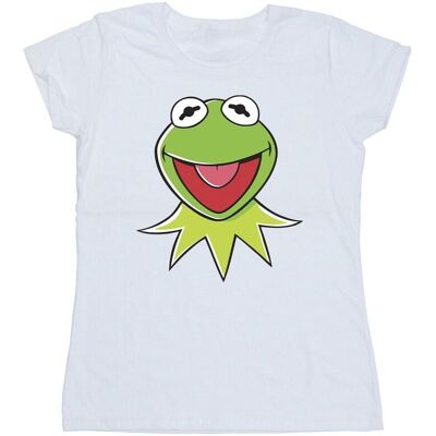 Disney Damska Bawełniana Koszulka Muppets Z Głową Kermita (S (52-55 Cm) / Ciepły Biały) Disney Damska Bawełniana Koszulka Muppets Z Głową Kermita (S (52-55 Cm) / Ciepły Biały)