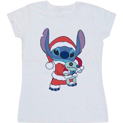Disney Damska Bawełniana Koszulka Świąteczna Lilo And Stitch Stitch (XXL (193cm) / Ciepły Biały) Disney Damska Bawełniana Koszulka Świąteczna Lilo And Stitch Stitch (XXL (193cm) / Ciepły Biały)