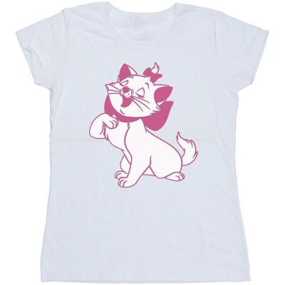 Disney Damska Bawełniana Koszulka The Aristocats Marie (S (52-55 Cm) / Ciepły Biały) Disney Damska Bawełniana Koszulka The Aristocats Marie (S (52-55 Cm) / Ciepły Biały)