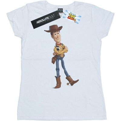 Disney Damska Bawełniana Koszulka Toy Story 4 Sherrif Woody (M / Ciepły Biały) Disney Damska Bawełniana Koszulka Toy Story 4 Sherrif Woody (M / Ciepły Biały)