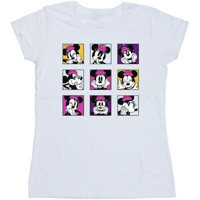 Disney Damska Bawełniana Koszulka W Kwadraty Z Myszką Minnie (XL 8,5-9 / Ciepły Biały) Disney Damska Bawełniana Koszulka W Kwadraty Z Myszką Minnie (XL 8,5-9 / Ciepły Biały)