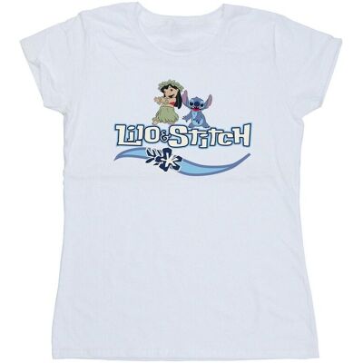 Disney Damska Bawełniana Koszulka Z Postaciami Lilo I Stitch (M / Ciepły Biały) Disney Damska Bawełniana Koszulka Z Postaciami Lilo I Stitch (M / Ciepły Biały)