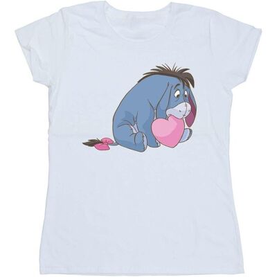 Disney Damska Bawełniana Koszulka Z Ustami Kubusia Puchatka (XL 8,5-9 / Ciepły Biały) Disney Damska Bawełniana Koszulka Z Ustami Kubusia Puchatka (XL 8,5-9 / Ciepły Biały)