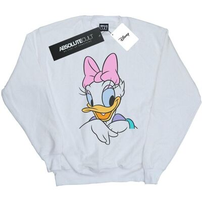 Disney Damska Bluza Daisy Duck Z Dużym Portretem (XL 8,5-9 / Ciepły Biały) Disney Damska Bluza Daisy Duck Z Dużym Portretem (XL 8,5-9 / Ciepły Biały)