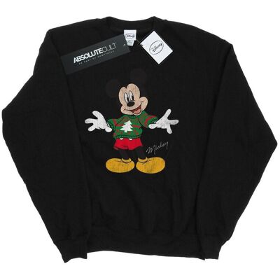 Disney Damska Bluza Świąteczna Z Myszką Miki (S (52-55 Cm) / Czarny) Disney Damska Bluza Świąteczna Z Myszką Miki (S (52-55 Cm) / Czarny)