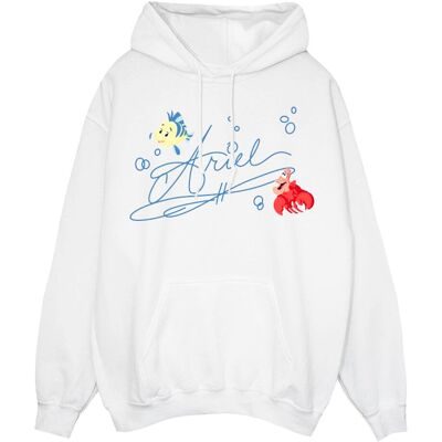 Disney Damska Bluza Z Kapturem Ariel Mała Syrenka (M / Ciepły Biały) Disney Damska Bluza Z Kapturem Ariel Mała Syrenka (M / Ciepły Biały)