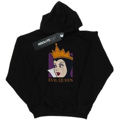 Disney Damska Bluza Z Kapturem Evil Queen Z Przyciętą Głową (L / Czarny) Disney Damska Bluza Z Kapturem Evil Queen Z Przyciętą Głową (L / Czarny)
