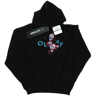 Disney Damska Bluza Z Kapturem Frozen 2 Olaf Leaf Jump (M / Czarny) Disney Damska Bluza Z Kapturem Frozen 2 Olaf Leaf Jump (M / Czarny)