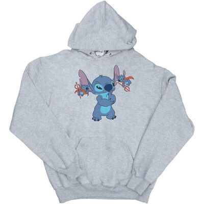 Disney Damska Bluza Z Kapturem Lilo And Stitch Little Devils (S (52-55 Cm) / Jasnoszary) Disney Damska Bluza Z Kapturem Lilo And Stitch Little Devils (S (52-55 Cm) / Jasnoszary)