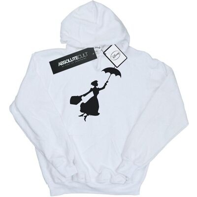 Disney Damska Bluza Z Kapturem Mary Poppins Flying Silhouette (M / Ciepły Biały) Disney Damska Bluza Z Kapturem Mary Poppins Flying Silhouette (M / Ciepły Biały)