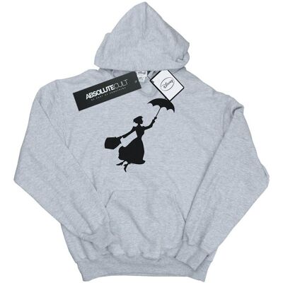 Disney Damska Bluza Z Kapturem Mary Poppins Flying Silhouette (S (52-55 Cm) / Jasnoszary) Disney Damska Bluza Z Kapturem Mary Poppins Flying Silhouette (S (52-55 Cm) / Jasnoszary)