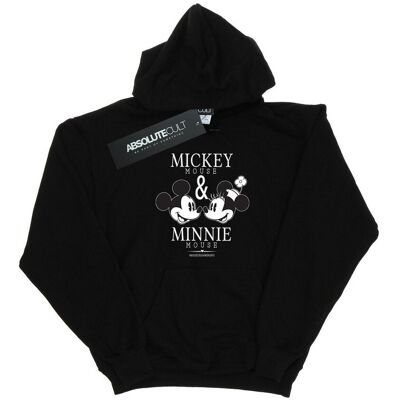 Disney Damska Bluza Z Kapturem Mickey I Minnie Mouse Mousecrush Mondays (L / Czarny) Disney Damska Bluza Z Kapturem Mickey I Minnie Mouse Mousecrush Mondays (L / Czarny)