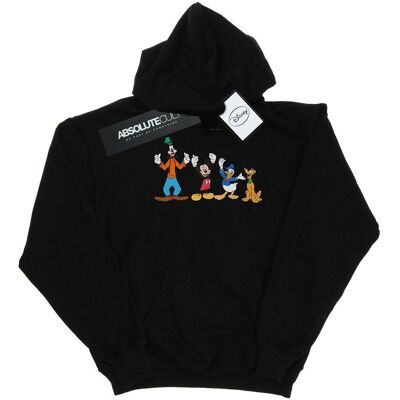 Disney Damska Bluza Z Kapturem Mickey Mouse Friends (L / Czarny) Disney Damska Bluza Z Kapturem Mickey Mouse Friends (L / Czarny)