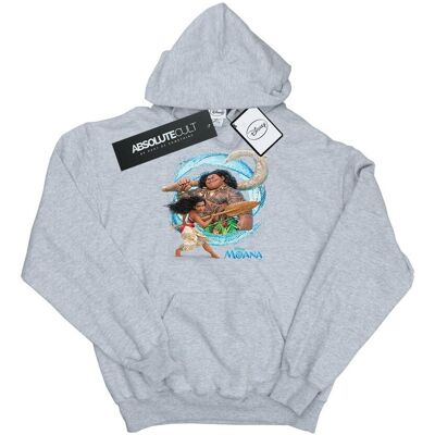 Disney Damska Bluza Z Kapturem Moana And Maui Wave (XL 8,5-9 / Jasnoszary) Disney Damska Bluza Z Kapturem Moana And Maui Wave (XL 8,5-9 / Jasnoszary)