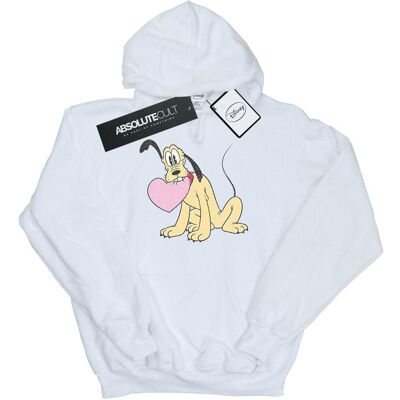 Disney Damska Bluza Z Kapturem Pluto Love Heart (L / Ciepły Biały) Disney Damska Bluza Z Kapturem Pluto Love Heart (L / Ciepły Biały)