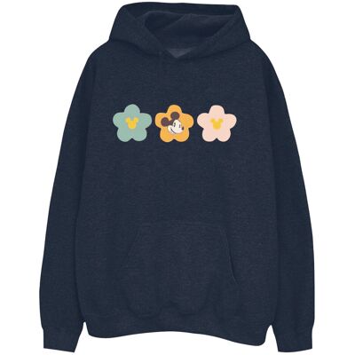 Disney Damska Bluza Z Kapturem W Kwiaty Myszka Miki (XL 8,5-9 / Granatowy) Disney Damska Bluza Z Kapturem W Kwiaty Myszka Miki (XL 8,5-9 / Granatowy)