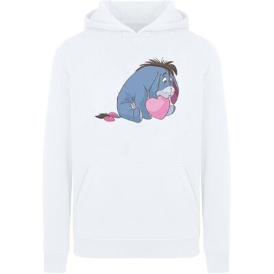 Disney Damska Bluza Z Kapturem Winnie The Pooh Eeyore Mouth Hoodie (L / Ciepły Biały) Disney Damska Bluza Z Kapturem Winnie The Pooh Eeyore Mouth Hoodie (L / Ciepły Biały)