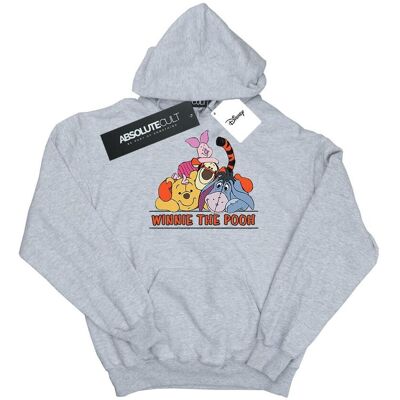 Disney Damska Bluza Z Kapturem Winnie The Pooh Group (S (52-55 Cm) / Jasnoszary) Disney Damska Bluza Z Kapturem Winnie The Pooh Group (S (52-55 Cm) / Jasnoszary)