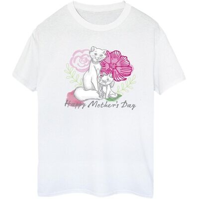 Disney Damska / Damska Bawełniana Koszulka Boyfriend Na Dzień Matki The Aristocats (S (52-55 Cm) / Ciepły Biały) Disney Damska / Damska Bawełniana Koszulka Boyfriend Na Dzień Matki The Aristocats (S (52-55 Cm) / Ciepły Biały)