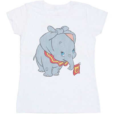 Disney Damska / Damska Bawełniana Koszulka Dumbo Classic Z Zawiązanymi Uszami (S (52-55 Cm) / Ciepły Biały) Disney Damska / Damska Bawełniana Koszulka Dumbo Classic Z Zawiązanymi Uszami (S (52-55 Cm) / Ciepły Biały)