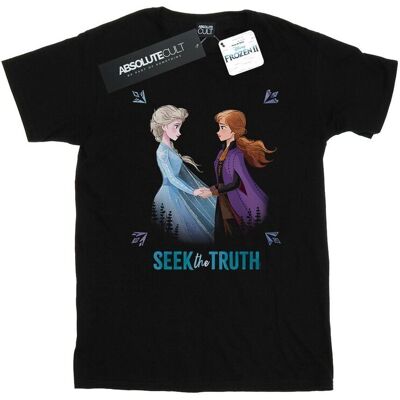 Disney Kobiety / Panie Frozen 2 Elsa I Anna Szukają Prawdy Bawełniana Koszulka Dla Chłopaka (XXXXXS / Czarny) Disney Kobiety / Panie Frozen 2 Elsa I Anna Szukają Prawdy Bawełniana Koszulka Dla Chłopaka (XXXXXS / Czarny)