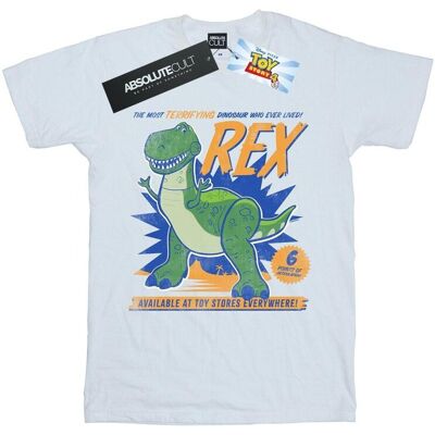 Disney Kobiety / Panie Toy Story 4 Rex Przerażający Dinozaur Bawełniana Koszulka Dla Chłopaka (S (52-55 Cm) / Ciepły Biały) Disney Kobiety / Panie Toy Story 4 Rex Przerażający Dinozaur Bawełniana Koszulka Dla Chłopaka (S (52-55 Cm) / Ciepły Biały)