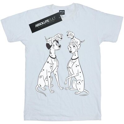 Disney Koszulka Damska / Damska 101 Dalmatyńczyków Family Cotton Boyfriend T-Shirt (S (52-55 Cm) / Ciepły Biały) Disney Koszulka Damska / Damska 101 Dalmatyńczyków Family Cotton Boyfriend T-Shirt (S (52-55 Cm) / Ciepły Biały)