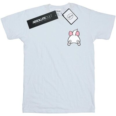 Disney Koszulka Damska / Damska Aristocats Marie Backside Breast Print Cotton Boyfriend T-Shirt (S (52-55 Cm) / Ciepły Biały) Disney Koszulka Damska / Damska Aristocats Marie Backside Breast Print Cotton Boyfriend T-Shirt (S (52-55 Cm) / Ciepły Biały)