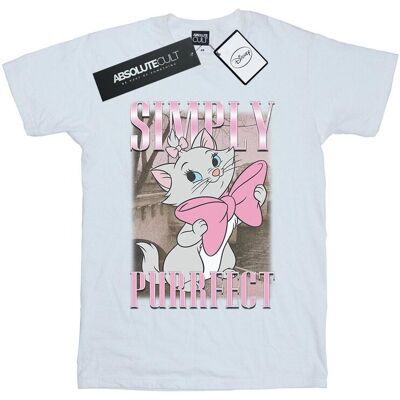 Disney Koszulka Damska / Damska Aristocats Marie Simply Purrfect Homage Cotton Boyfriend T-Shirt (S (52-55 Cm) / Ciepły Biały) Disney Koszulka Damska / Damska Aristocats Marie Simply Purrfect Homage Cotton Boyfriend T-Shirt (S (52-55 Cm) / Ciepły Biały)
