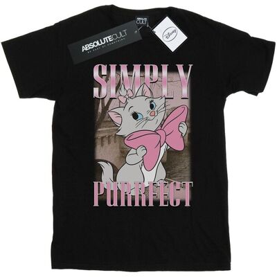 Disney Koszulka Damska / Damska Aristocats Marie Simply Purrfect Homage Cotton Boyfriend T-Shirt (S (52-55 Cm) / Czarny) Disney Koszulka Damska / Damska Aristocats Marie Simply Purrfect Homage Cotton Boyfriend T-Shirt (S (52-55 Cm) / Czarny)