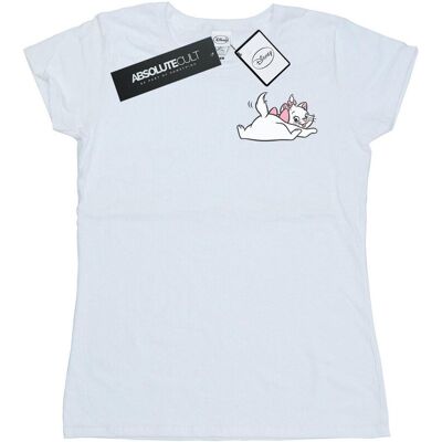 Disney Koszulka Damska / Damska Aristocats Marie Sweet Backside Breast Print Cotton T-Shirt (M / Ciepły Biały) Disney Koszulka Damska / Damska Aristocats Marie Sweet Backside Breast Print Cotton T-Shirt (M / Ciepły Biały)