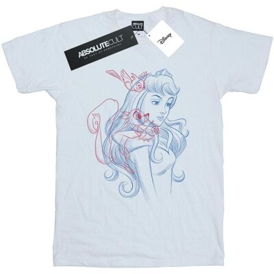 Disney Koszulka Damska / Damska Aurora Animals Sketch Cotton Boyfriend T-Shirt (XXXXS / Ciepły Biały) Disney Koszulka Damska / Damska Aurora Animals Sketch Cotton Boyfriend T-Shirt (XXXXS / Ciepły Biały)