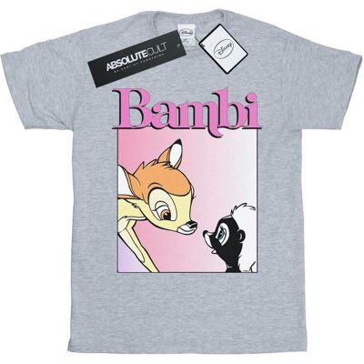 Disney Koszulka Damska / Damska Bambi Nice To Meet You Cotton Boyfriend T-Shirt (S (52-55 Cm) / Jasnoszary) Disney Koszulka Damska / Damska Bambi Nice To Meet You Cotton Boyfriend T-Shirt (S (52-55 Cm) / Jasnoszary)