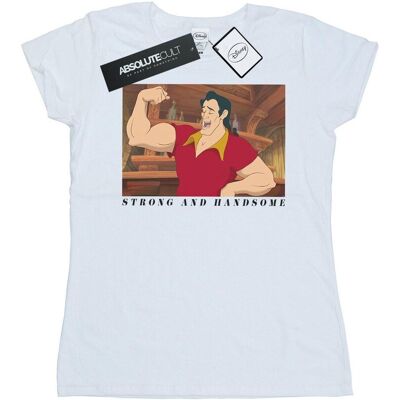 Disney Koszulka Damska / Damska Beauty And The Beast Handsome Brute Cotton T-Shirt (L / Ciepły Biały) Disney Koszulka Damska / Damska Beauty And The Beast Handsome Brute Cotton T-Shirt (L / Ciepły Biały)