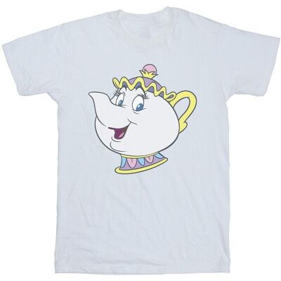 Disney Koszulka Damska / Damska Beauty And The Beast Mrs Potts Cotton Boyfriend T-Shirt (XXXXS / Ciepły Biały) Disney Koszulka Damska / Damska Beauty And The Beast Mrs Potts Cotton Boyfriend T-Shirt (XXXXS / Ciepły Biały)