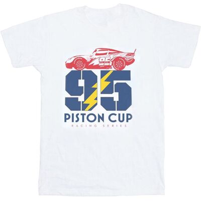 Disney Koszulka Damska / Damska Cars Piston Cup 95 Cotton Boyfriend T-Shirt (S (52-55 Cm) / Ciepły Biały) Disney Koszulka Damska / Damska Cars Piston Cup 95 Cotton Boyfriend T-Shirt (S (52-55 Cm) / Ciepły Biały)
