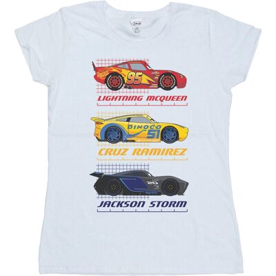Disney Koszulka Damska / Damska Cars Racer Profile Cotton T-Shirt (L / Ciepły Biały) Disney Koszulka Damska / Damska Cars Racer Profile Cotton T-Shirt (L / Ciepły Biały)