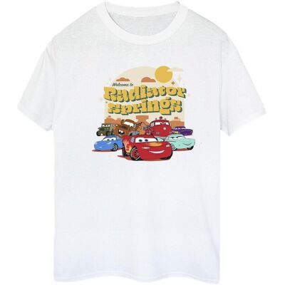 Disney Koszulka Damska / Damska Cars Radiator Springs Group Cotton Boyfriend T-Shirt (S (52-55 Cm) / Ciepły Biały) Disney Koszulka Damska / Damska Cars Radiator Springs Group Cotton Boyfriend T-Shirt (S (52-55 Cm) / Ciepły Biały)
