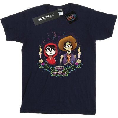 Disney Koszulka Damska / Damska Coco Miguel And Hector Cotton Boyfriend T-Shirt (3XL / Granatowy) Disney Koszulka Damska / Damska Coco Miguel And Hector Cotton Boyfriend T-Shirt (3XL / Granatowy)