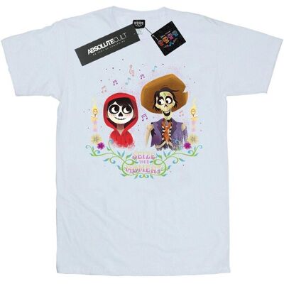 Disney Koszulka Damska / Damska Coco Miguel And Hector Cotton Boyfriend T-Shirt (S (52-55 Cm) / Ciepły Biały) Disney Koszulka Damska / Damska Coco Miguel And Hector Cotton Boyfriend T-Shirt (S (52-55 Cm) / Ciepły Biały)