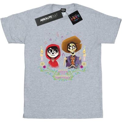 Disney Koszulka Damska / Damska Coco Miguel And Hector Cotton Boyfriend T-Shirt (S (52-55 Cm) / Jasnoszary) Disney Koszulka Damska / Damska Coco Miguel And Hector Cotton Boyfriend T-Shirt (S (52-55 Cm) / Jasnoszary)