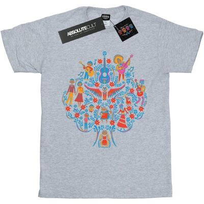 Disney Koszulka Damska / Damska Coco Tree Pattern Cotton Boyfriend T-Shirt (S (52-55 Cm) / Jasnoszary) Disney Koszulka Damska / Damska Coco Tree Pattern Cotton Boyfriend T-Shirt (S (52-55 Cm) / Jasnoszary)