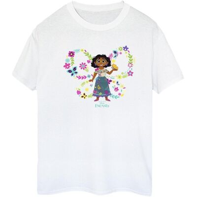 Disney Koszulka Damska / Damska Encanto Mirabel Butterfly Cotton Boyfriend T-Shirt (S (52-55 Cm) / Ciepły Biały) Disney Koszulka Damska / Damska Encanto Mirabel Butterfly Cotton Boyfriend T-Shirt (S (52-55 Cm) / Ciepły Biały)