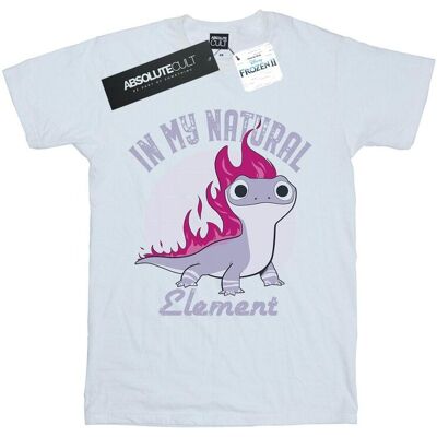 Disney Koszulka Damska / Damska Frozen 2 Salamander Bruni Element Cotton Boyfriend T-Shirt (XXXXS / Ciepły Biały) Disney Koszulka Damska / Damska Frozen 2 Salamander Bruni Element Cotton Boyfriend T-Shirt (XXXXS / Ciepły Biały)