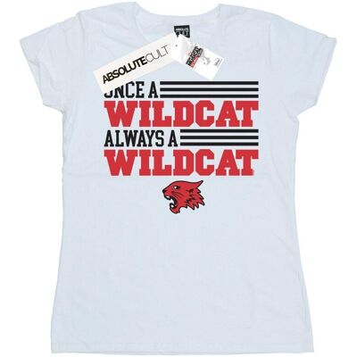 Disney Koszulka Damska / Damska High School Musical The Musical Once A Wildcat Cotton T-Shirt (M / Ciepły Biały) Disney Koszulka Damska / Damska High School Musical The Musical Once A Wildcat Cotton T-Shirt (M / Ciepły Biały)