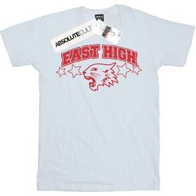 Disney Koszulka Damska / Damska High School Musical The Musical Wildcat Stars Cotton Boyfriend T-Shirt (S (52-55 Cm) / Ciepły Biały) Disney Koszulka Damska / Damska High School Musical The Musical Wildcat Stars Cotton Boyfriend T-Shirt (S (52-55 Cm) / Ciepły Biały)