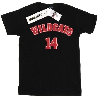 Disney Koszulka Damska / Damska High School Musical The Musical Wildcats 14 Cotton Boyfriend T-Shirt (XXXXXS / Czarny) Disney Koszulka Damska / Damska High School Musical The Musical Wildcats 14 Cotton Boyfriend T-Shirt (XXXXXS / Czarny)