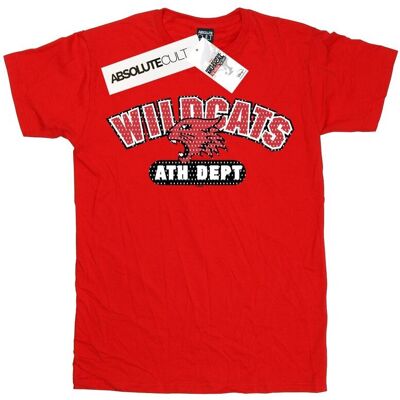 Disney Koszulka Damska / Damska High School Musical The Musical Wildcats Athletic Cotton Boyfriend T-Shirt (XL 8,5-9 / Ciemnowiśniowy) Disney Koszulka Damska / Damska High School Musical The Musical Wildcats Athletic Cotton Boyfriend T-Shirt (XL 8,5-9 / Ciemnowiśniowy)